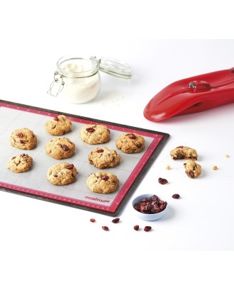 Covoras procesare produse de patiserie, 40 x 30 cm, rosu - Mastrad
